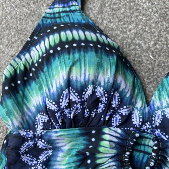 NWT Bleu Rod Beattie Womens Sun, Sea & Sand Tankini Top Sz 6 Medium Swim - Picture 6 of 10